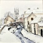 Irene Mills - A Winter&#039;s Day Helmsley, North Yorkshire